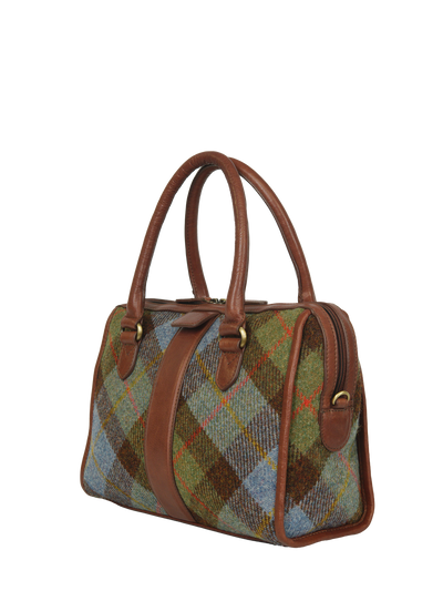 Harris Tweed Maraig Bag - A017 (C) (Brown)