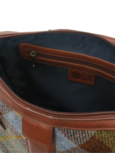 Harris Tweed Maraig Bag - A017 (C) (Brown)