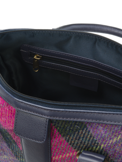 Harris Tweed Maraig Bag - A0257 (C) (Bluebell)