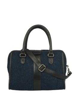 Harris Tweed Maraig Bag - HB104 (Black)