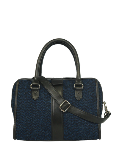 Harris Tweed Maraig Bag - HB104 (Black)