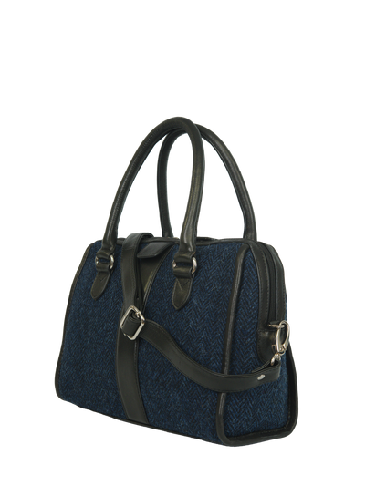 Harris Tweed Maraig Bag - HB104 (Black)
