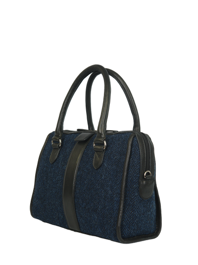 Harris Tweed Maraig Bag - HB104 (Black)