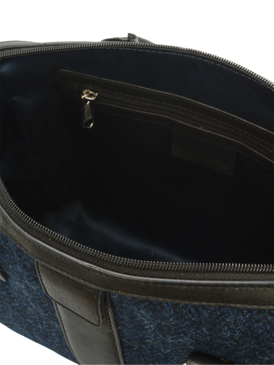 Harris Tweed Maraig Bag - HB104 (Black)