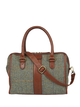 Harris Tweed Maraig Bag - HB107 (Brown)