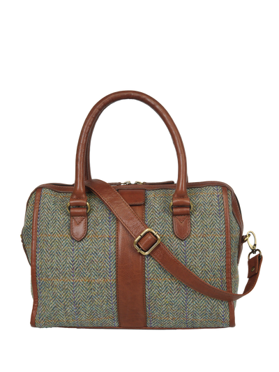 Harris Tweed Maraig Bag - HB107 (Brown)