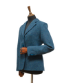 Harris Tweed Melanie Jacket Blue Mix Herringbone