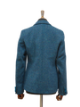 Harris Tweed Melanie Jacket Blue Mix Herringbone