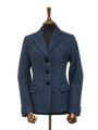 Harris Tweed Melanie Jacket Navy Herringbone