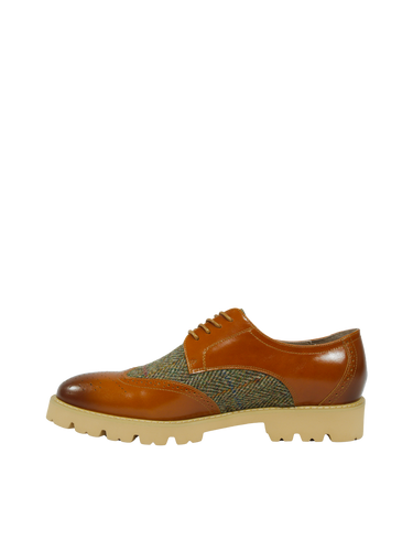 Harris Tweed Mens Classic Brogue - HB55