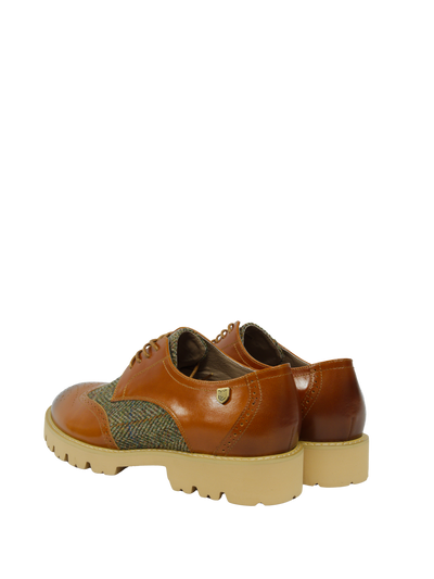 Harris Tweed Mens Classic Brogue - HB55