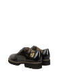 Harris Tweed Mens Classic Brogue - HB85 (Black)
