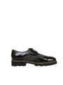 Harris Tweed Mens Classic Brogue - HB85 (Black)
