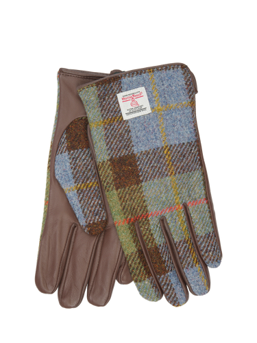 Harris Tweed Men's Gloves Macleod Check (ISL)