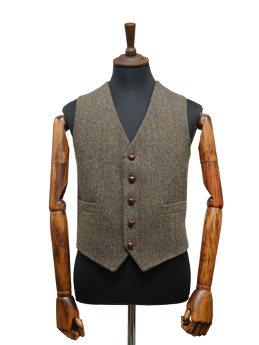 Harris Tweed Mens Waistcoat - HB40