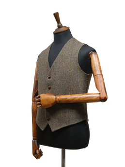 Harris Tweed Mens Waistcoat HB40