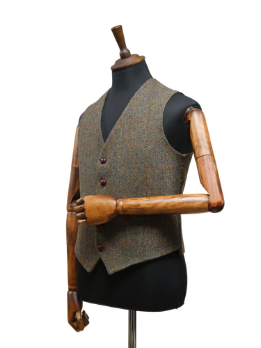 Harris Tweed Mens Waistcoat - HB40
