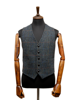 Harris Tweed Mens Waistcoat HB80