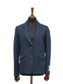 Harris Tweed Millie Jacket Navy Herringbone