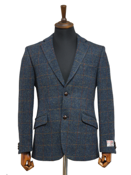 Harris Tweed Patrick Jacket Blue Multi