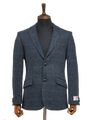 Harris Tweed Patrick Jacket Blue Multi