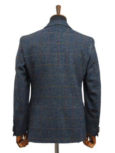 Harris Tweed Patrick Jacket Blue Multi