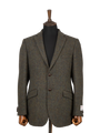 Harris Tweed Patrick Jacket - Forest Green Herringbone