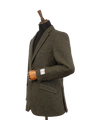 Harris Tweed Patrick Jacket - Forest Green Herringbone