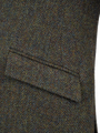 Harris Tweed Patrick Jacket - Forest Green Herringbone