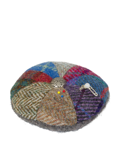 Harris Tweed Large Patchwork Pin Cushion (No4)