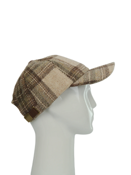 Harris Tweed Rannoch Baseball Cap - Oat (HH)