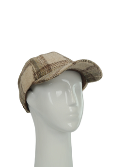 Harris Tweed Rannoch Baseball Cap - Oat (HH)