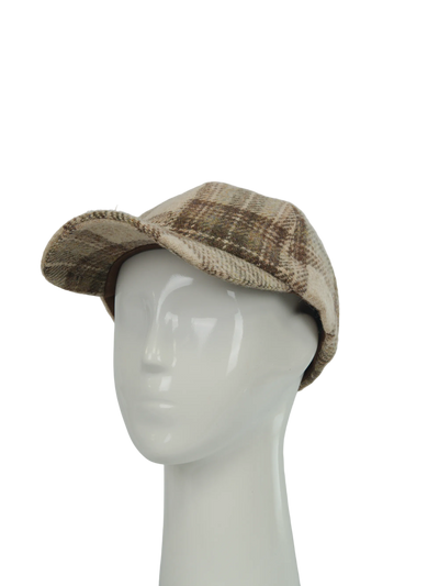 Harris Tweed Rannoch Baseball Cap - Oat (HH)