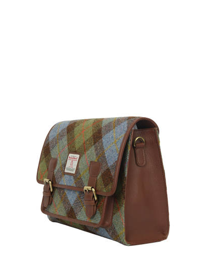 Harris Tweed Reef Satchel Bag A017