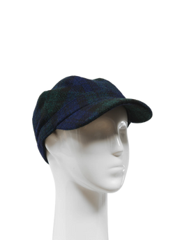 Harris Tweed Cadet Cap - Blackwatch (HH)