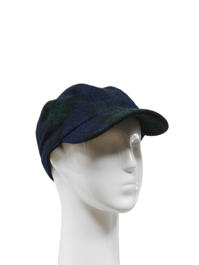 Harris Tweed Cadet Cap - Blackwatch (HH)