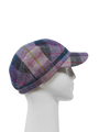 Harris Tweed Cadet Cap - Lilac Pastels (HH)