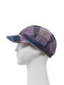 Harris Tweed Cadet Cap - Lilac Pastels (HH)