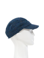 Harris Tweed Cadet Cap - Peacock Blue (HH)