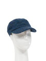 Harris Tweed Cadet Cap - Peacock Blue (HH)