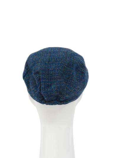 Harris Tweed Cadet Cap - Peacock Blue (HH)
