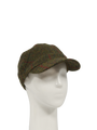 Harris Tweed Cadet Cap - Green Check (HH)
