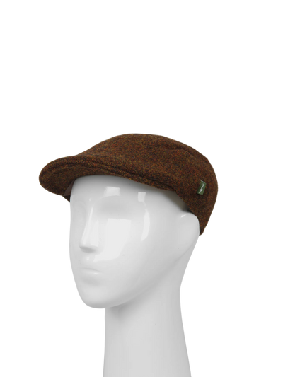 Harris Tweed Rockcliffe Duck Bill Cap - Copper (HH)