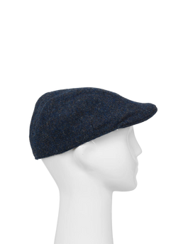 Harris Tweed Rockcliffe Duck Bill Cap - Ocean (HH)