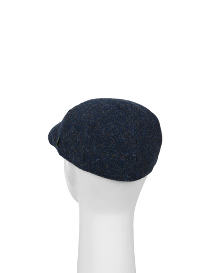 Harris Tweed Rockcliffe Duck Bill Cap - Ocean (HH)