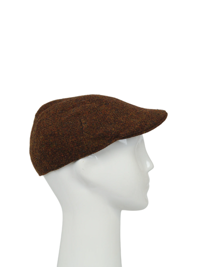 Harris Tweed Rockcliffe Duck Bill Cap - Copper (HH)