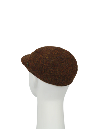 Harris Tweed Rockcliffe Duck Bill Cap - Copper (HH)