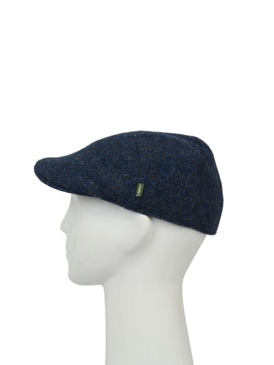 Harris Tweed Rockcliffe Duck Bill Cap - Ocean (HH)