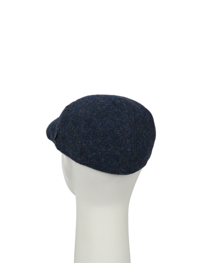 Harris Tweed Rockcliffe Duck Bill Cap - Ocean (HH)