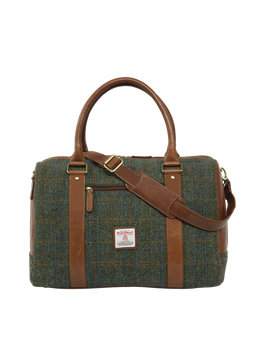 Harris Tweed Rodel Holdall Bag - Green HB w/OC